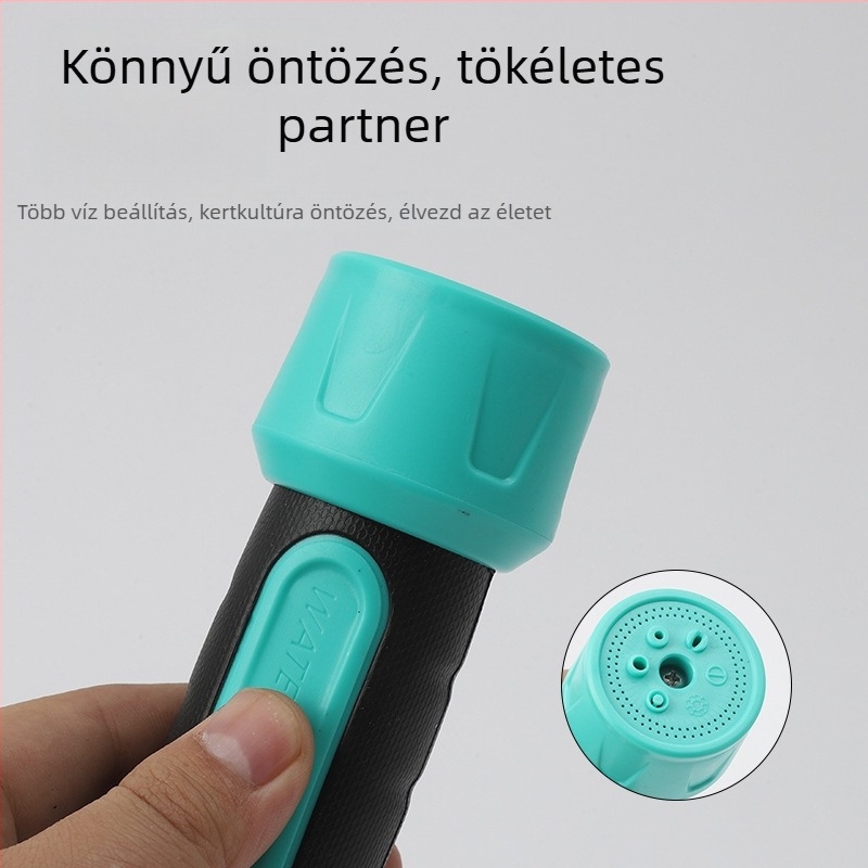 Permetező fej, négy részes háztartási készlet, műanyag, gyorscsatlakozás, szabványos csatlakozó