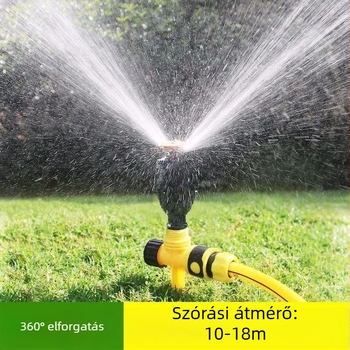 Automata forgó öntözőfej 360°-os lefedettséggel gyepekhez és zöldségkertekhez