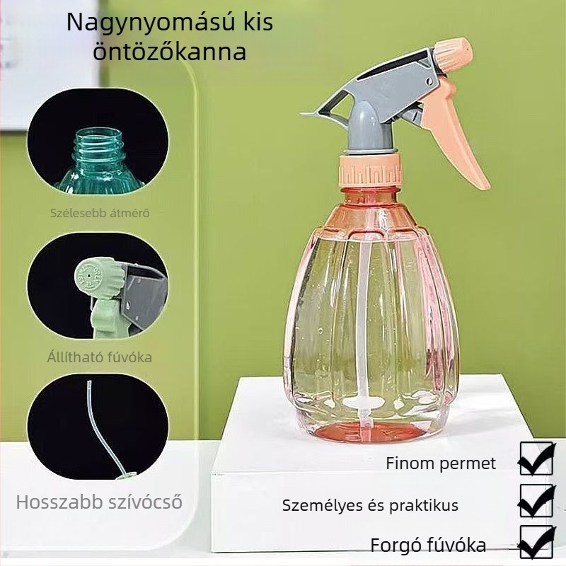 Műanyag öntöző kanna, 500 ml, háztartási használatra