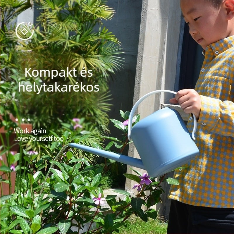 Műanyag öntöző kanna, típus teáskanna/öntözőfej, nordic stílus, otthoni kerthez, márka Presbyopic Farmers