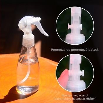 Műanyag öntöző kanna légnyomásos, ultra-finom permet, 200 ml kapacitás, közvetlen permetezés