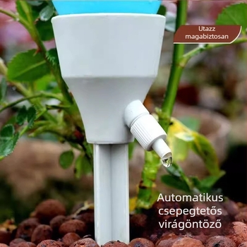 Otthoni csepegtető öntözőrendszer: automatikus virágöntözés, állítható áramlás, műtrágyaszóró és kerti öntöző eszköz