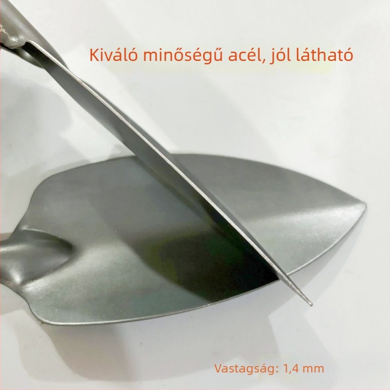 Vasból készült felfedező ásó kültéri használatra - nem importált, márka nélküli