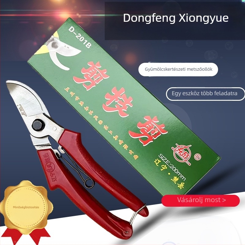 Dongfeng kerti metszőolló – kézi metszés bonsai és virágzó ágakhoz