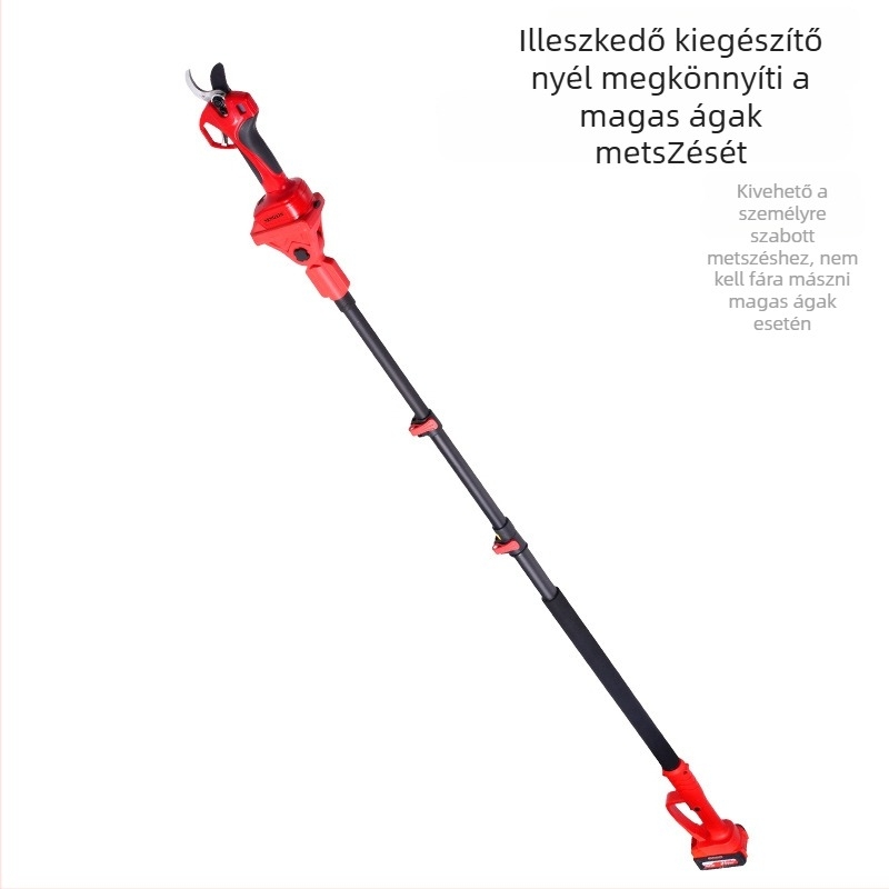 Vezeték nélküli elektromos metszőolló gyümölcsfákhoz – kerti eszköz kültéren