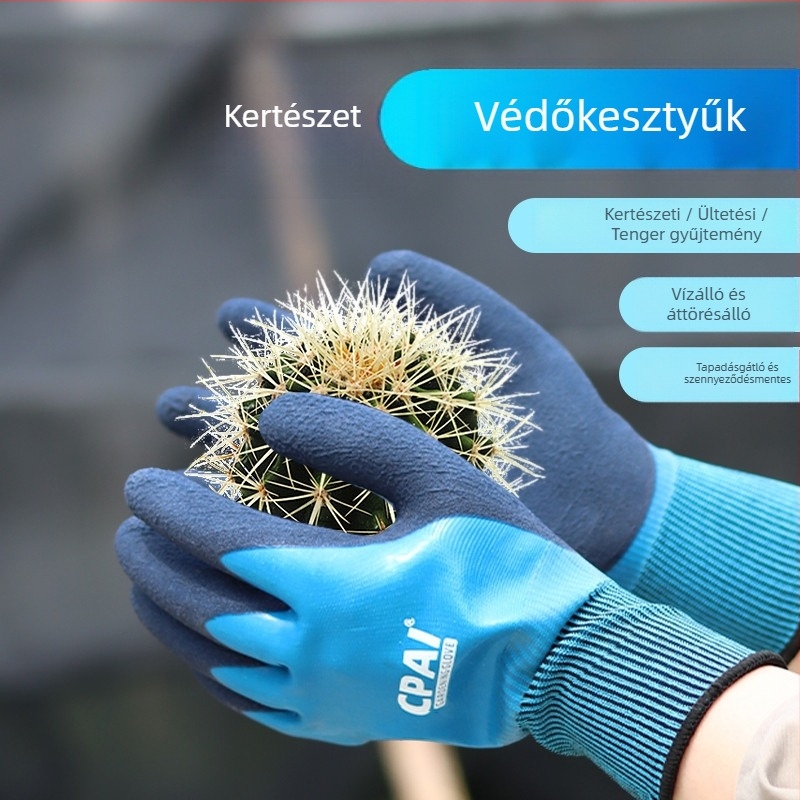 CPAI műanyag kesztyűk kültéri használatra