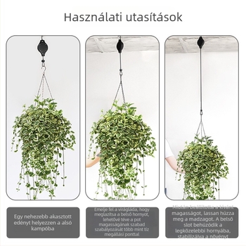 Kertbeakasztó, műanyag anyagú; Enjoy márka, jogosult magánmárka; otthoni kertészkedéshez.