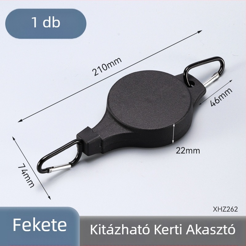 Kertbeakasztó, műanyag anyagú; Enjoy márka, jogosult magánmárka; otthoni kertészkedéshez.