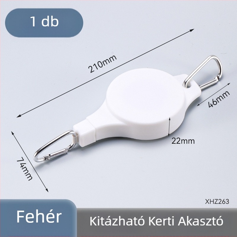 Kertbeakasztó, műanyag anyagú; Enjoy márka, jogosult magánmárka; otthoni kertészkedéshez.
