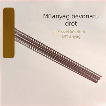 Kerti díszítő elem pillangóorchideákhoz – támasztó rúd műanyag bevonatú vasdrót