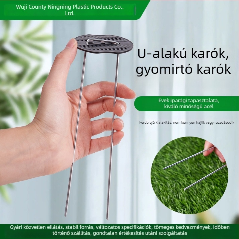 U-alakú földszögek mulcs fóliához, üvegházhoz és kerthez