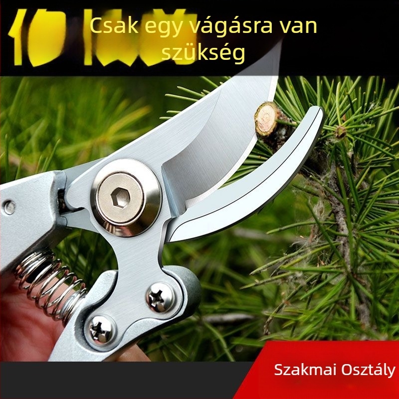 Powerful Factory metszőolló gyümölcsfákhoz és kerthez, energiatakarékos kialakítás virágzó ágakhoz