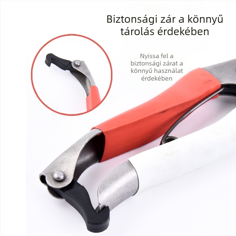 Kertészeti ágvágó olló gyümölcsfákhoz, multifunkcionális ágvágó, csúszásmentes markolat