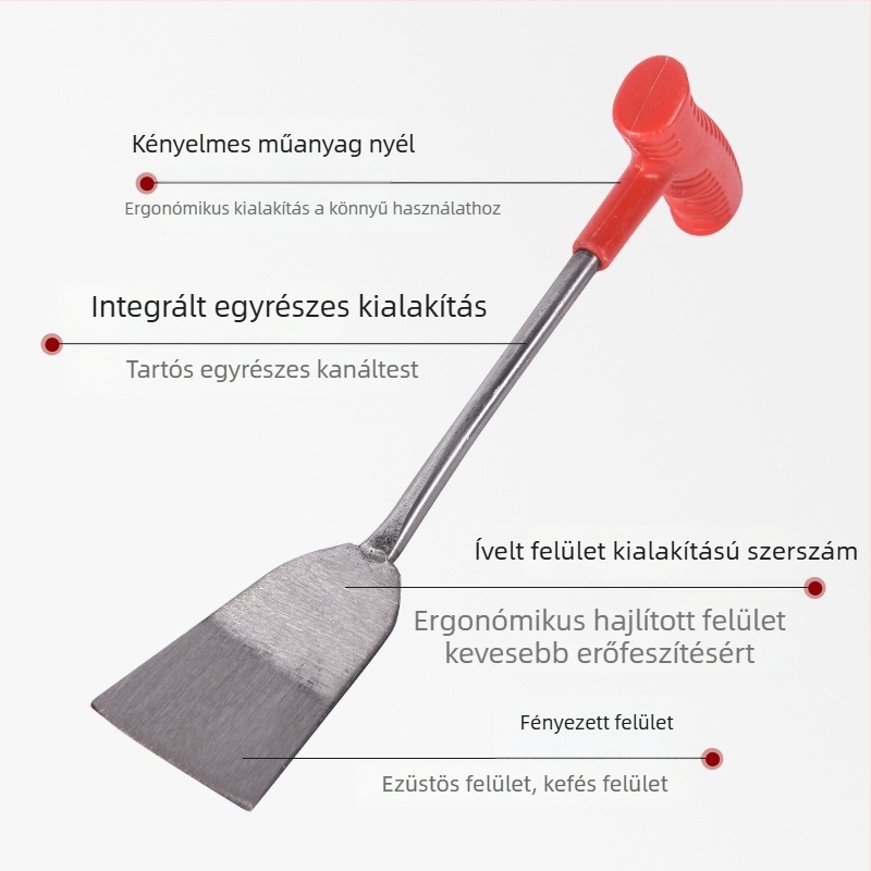 Többfunkciós kerti ásó kültéri ásáshoz, fokhagyma és pitypang ásáshoz, talaj lazítása, virágültetés — alkalmas mezőgazdasági termelőknek