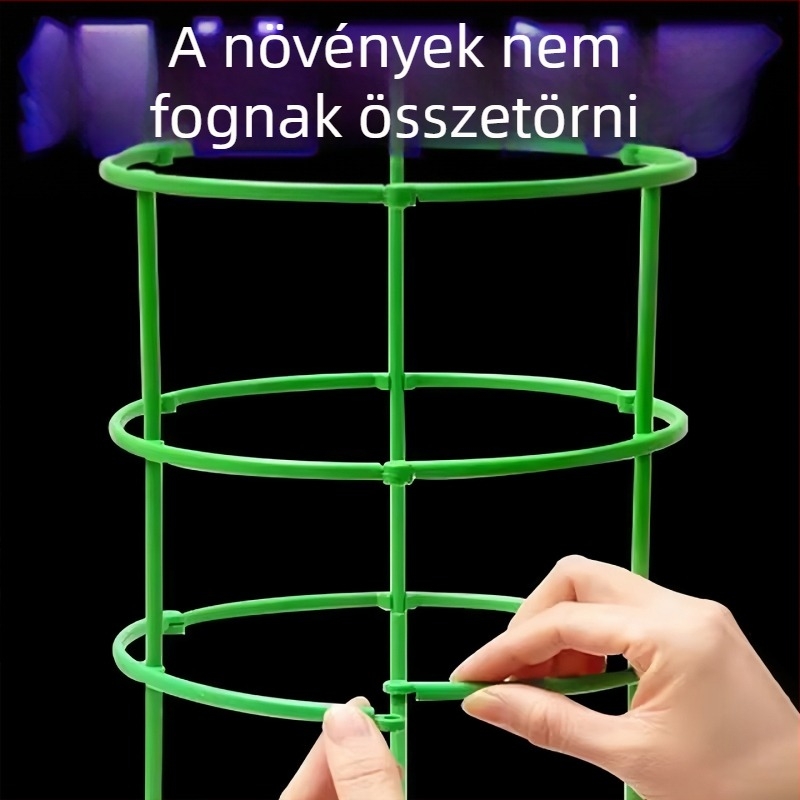 Beltéri orchidea állvány, univerzális típus Cymbidium orchideákhoz, lotuslevél védőállvány, kerti háromrészes készlet