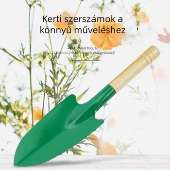 Fa nyelű kis viráglapát, kerti lazításához és ültetéséhez