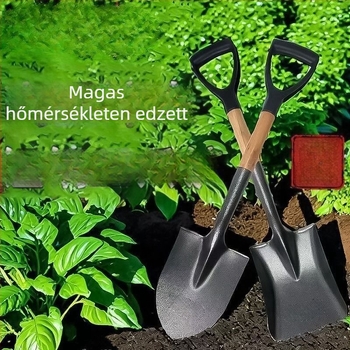Consult Mangán acél kertészeti lapát – ültetésre fákhoz, zöldségekhez és virágokhoz – kültéri használatra