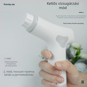 Újratöltő elektromos kézi permetező, 1 L, kerti öntözéshez, magas nyomású permetezés