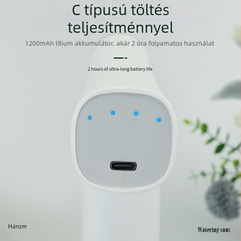 Újratöltő elektromos kézi permetező, 1 L, kerti öntözéshez, magas nyomású permetezés
