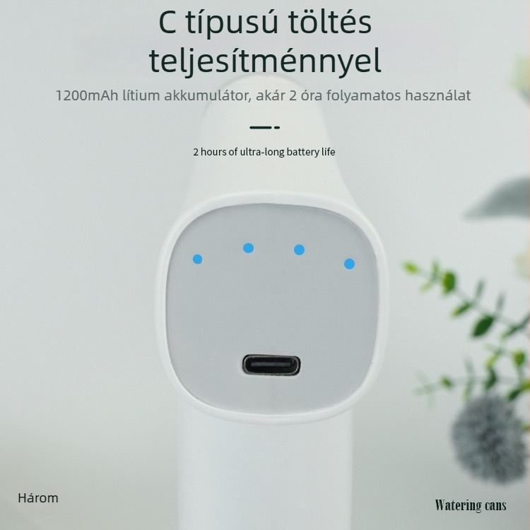 Újratöltő elektromos kézi permetező, 1 L, kerti öntözéshez, magas nyomású permetezés