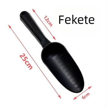 Vastagított műanyag ásó kerti használatra, márka Journalists, típus: ásó, alkalmas a talaj fellazítására.