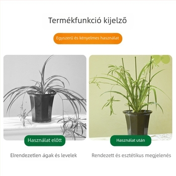 Állítható növénymászó állvány műanyag bevonatú acélcsőből