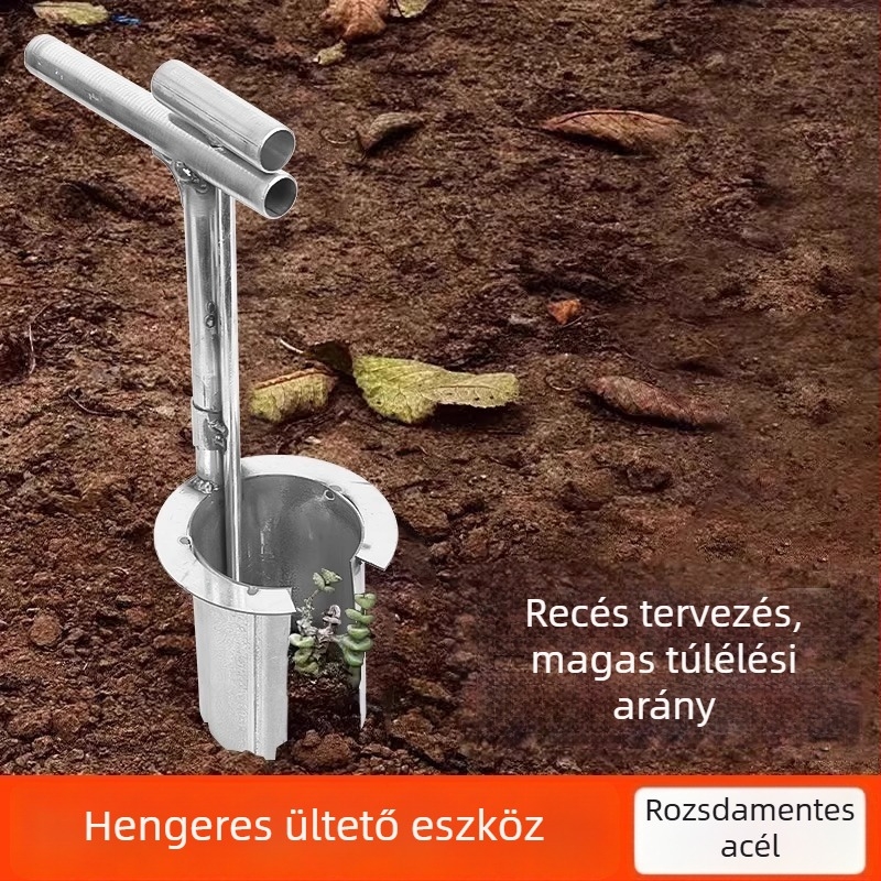 Palántázó eszköz zöldségekhez, lyukasztó funkció, könnyű használat