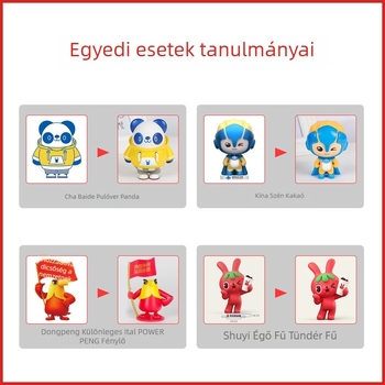 Egyedi gyanta karikatúra figura kertdekoráció, mikro táj dekoráció