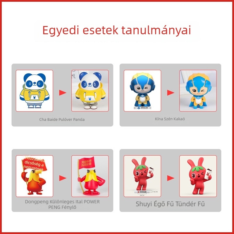 Egyedi gyanta karikatúra figura kertdekoráció, mikro táj dekoráció