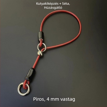 P-Chain kutyanyakörv, állítható, anti-elfutás edzőnyakörv, kis-, közepes- és nagytestű kutyáknak (Golden Retriever)