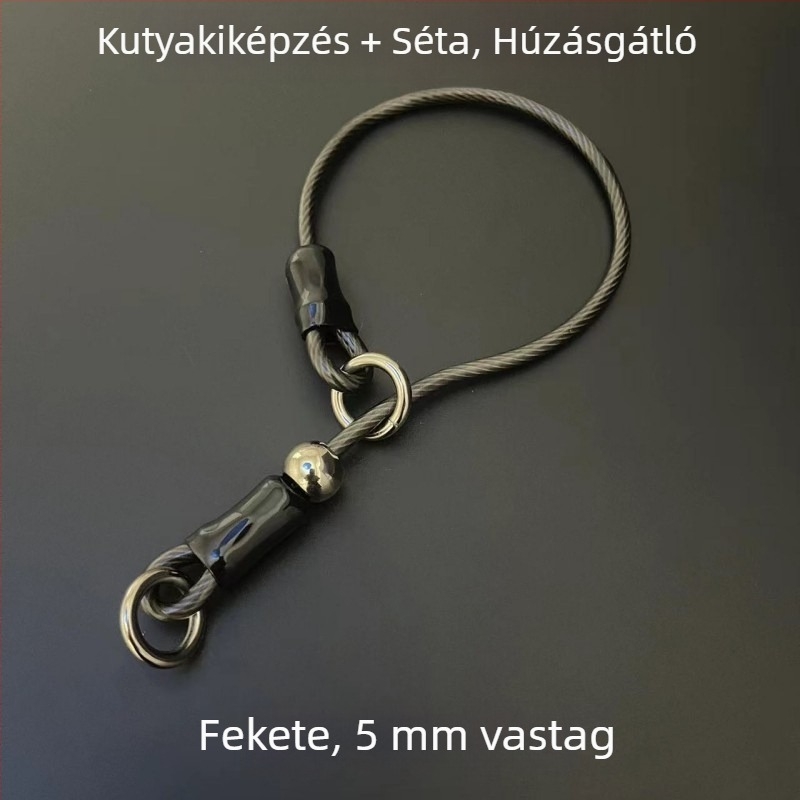 P-Chain kutyanyakörv, állítható, anti-elfutás edzőnyakörv, kis-, közepes- és nagytestű kutyáknak (Golden Retriever)