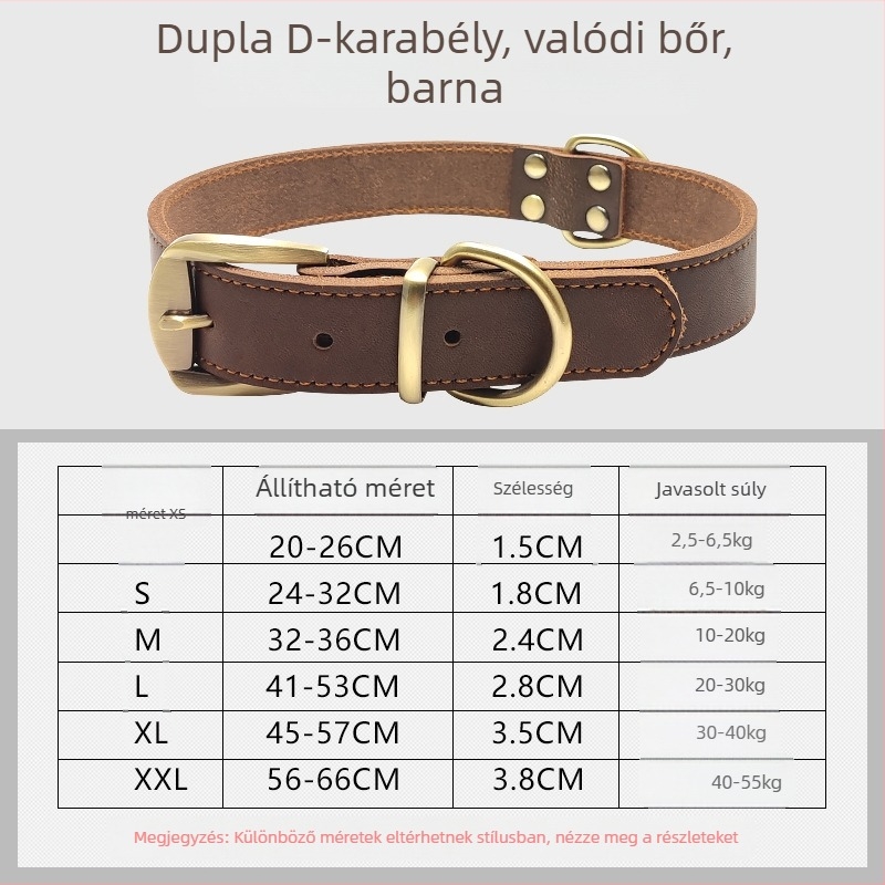 Baiaiji kutya nyakörv marhabőr, monokróm design, kényelmes stílus, tartós és lélegző