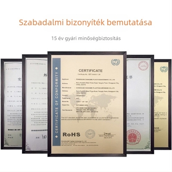 Csíkos szalagból készült állatnyakörv visszahúzható pórázzal, univerzális illeszkedés