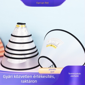 Állatok fürdetéséhez és ápolásához védő burkolat, puha Elizabethán gallér macskáknak, fej- és nyakfedél, megakadályozza a menekülést