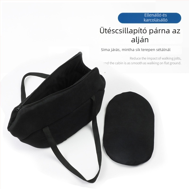 Összecsukható kisállat táska macskák és kutyák számára – Oxford anyag, kapacitás 0,5–5 kg, egyszínű dizájn