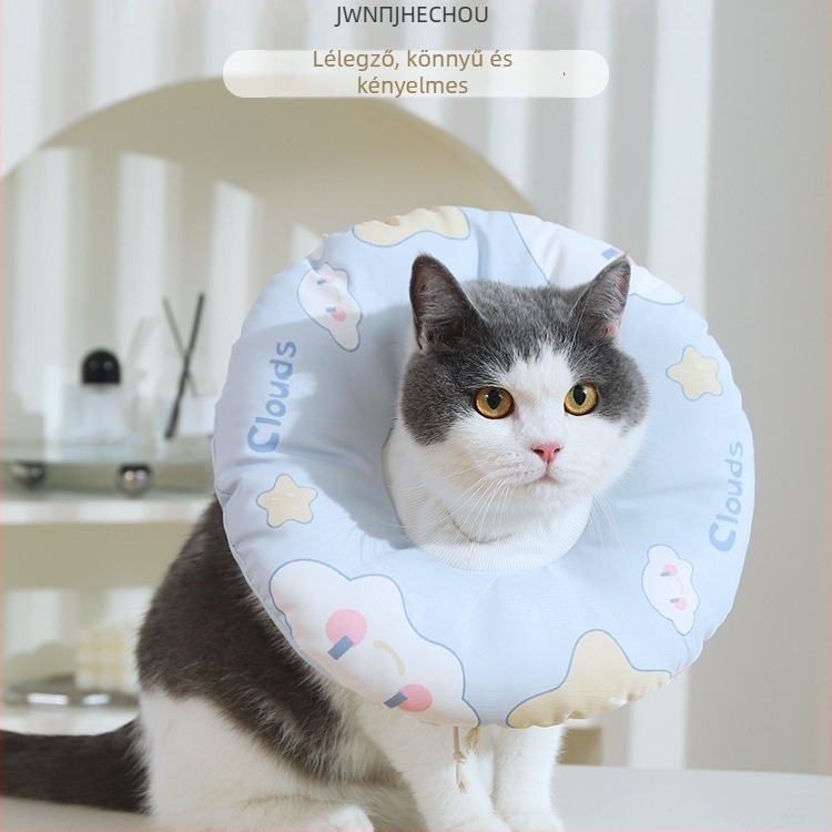 Elizabethan puha gallér háziállatok számára — védelem a nyalogatás ellen, modell 69850, anyag: selyemvirág, univerzális illeszkedés, stílus: univerzális