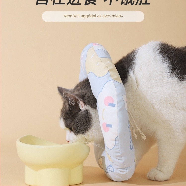 Elizabethan puha gallér háziállatok számára — védelem a nyalogatás ellen, modell 69850, anyag: selyemvirág, univerzális illeszkedés, stílus: univerzális