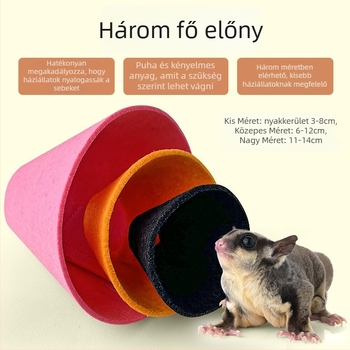 Kisállatok számára antiharapó Elizabeth gallér — Sugar Gliders, hörcsögök, mókusok és mások — Koreai velúr