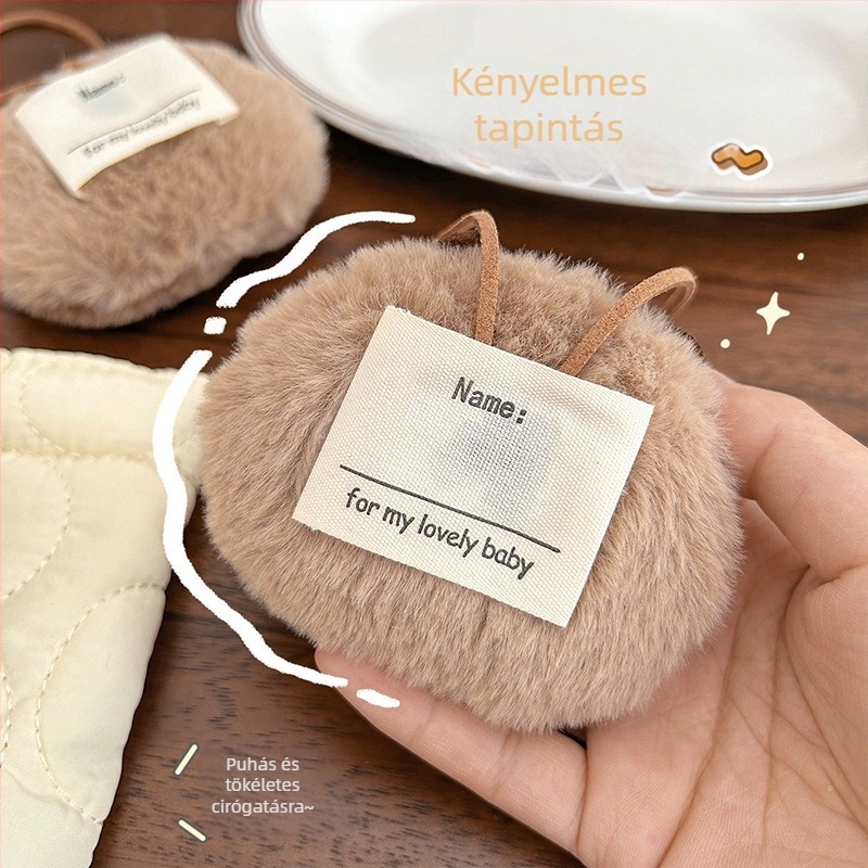 Capybara plüss táskadísz – Ins stílus, Capybara motívum, plüss fügő, 2024 tavasz, Márka: Lyrical Stationery