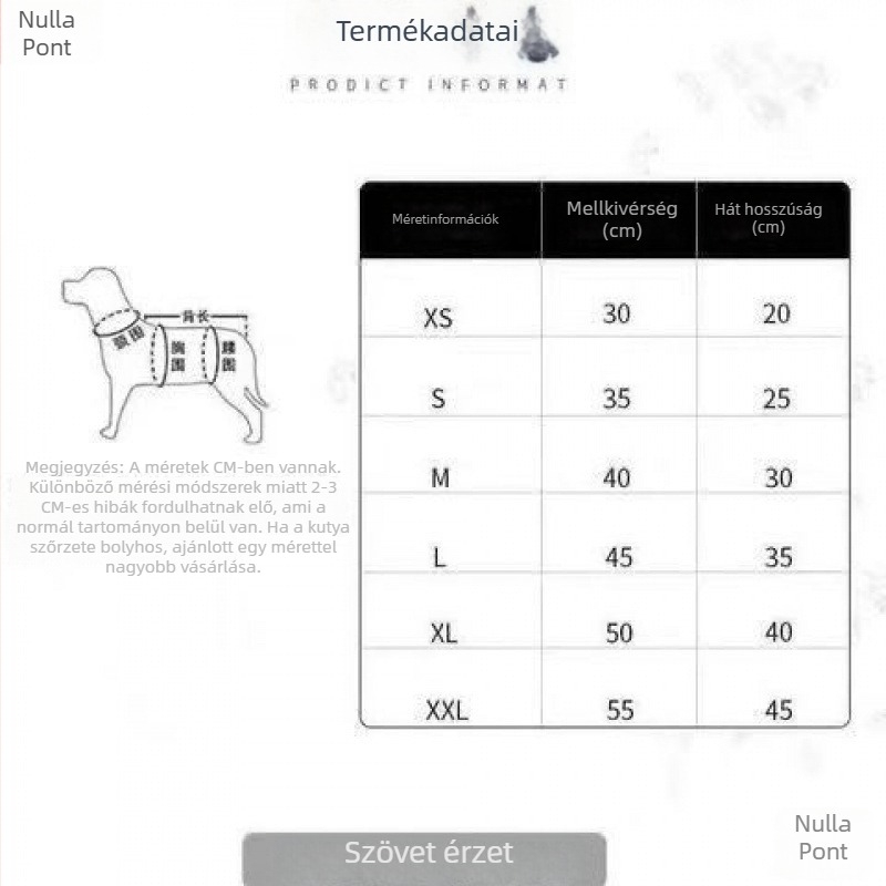 Kisállat mellény: kis kutyák és macskák számára, csipkés masnival díszített, bambusz szövésű anyagból, tavasz-őszi szezonhoz