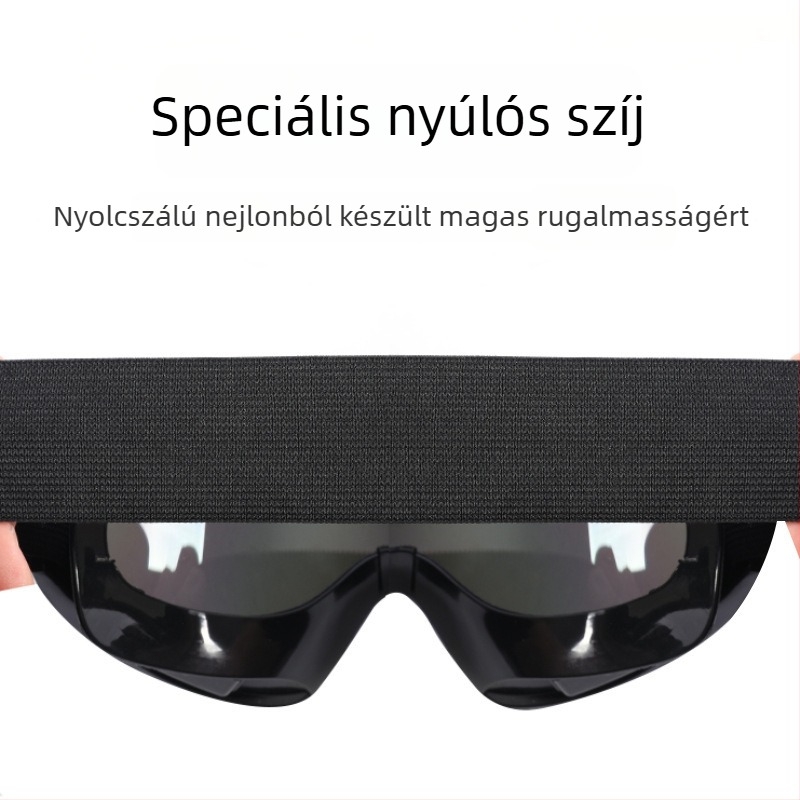 Kutyaszemüveg – vízálló, szélálló és UV-védett; anyag: poliészter; stílus: szabadidős; általános célú kutyáknak.