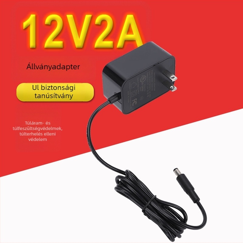GANGQI 12V 2A tápegység szépségápolási eszközökhöz, UL/PSE/KC tanúsított