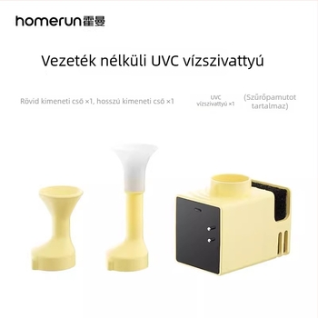 3. generációs intelligens kisállat ivóvíz-adagolóhoz illeszkedő vezeték nélküli UVC sterilizáló vízszivattyú, víz–áram izoláció, könnyen tisztítható macskáknak