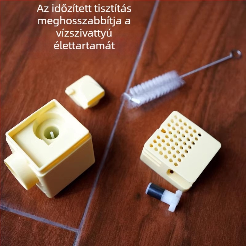 3. generációs intelligens kisállat ivóvíz-adagolóhoz illeszkedő vezeték nélküli UVC sterilizáló vízszivattyú, víz–áram izoláció, könnyen tisztítható macskáknak