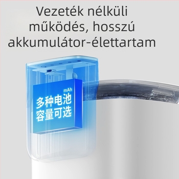 Háziállatok számára intelligens vízadagoló vezeték nélküli körforgással és szűréssel, akkumulátorral és intelligens érzékelővel