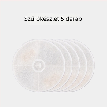 Macskáknak szánt intelligens, hangvezérelt vízadagoló vezeték nélküli pumpával
