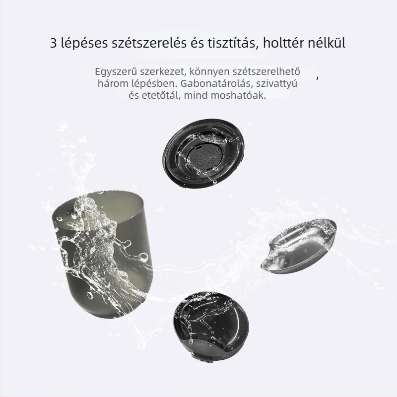 Intelligens háziállat etető automata széles látószögű kamerával, WiFi távoli ütemezéssel és az étel frissességének megőrzésével macskáknak és kutyáknak