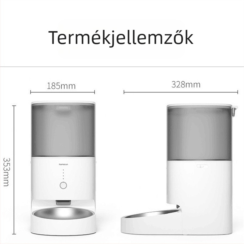 Hörmann Real Okos automata etető macskáknak és kutyáknak időzítővel és macskatál