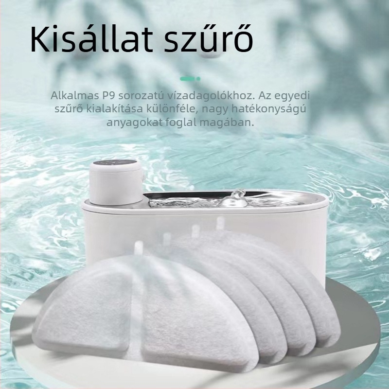 P9 szűrőelem okos háziállat-ivóedényhez