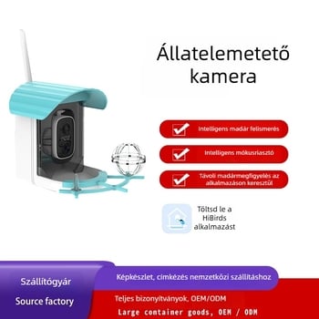 Okos kolibri etető kamera, napelemes, leválasztható, alkalmazással kompatibilis, modell D3-B15